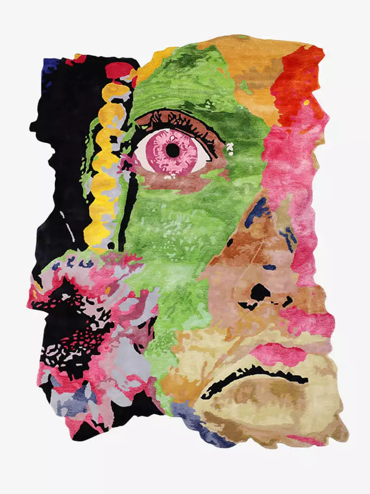 Renaiss irregular shaped rugs