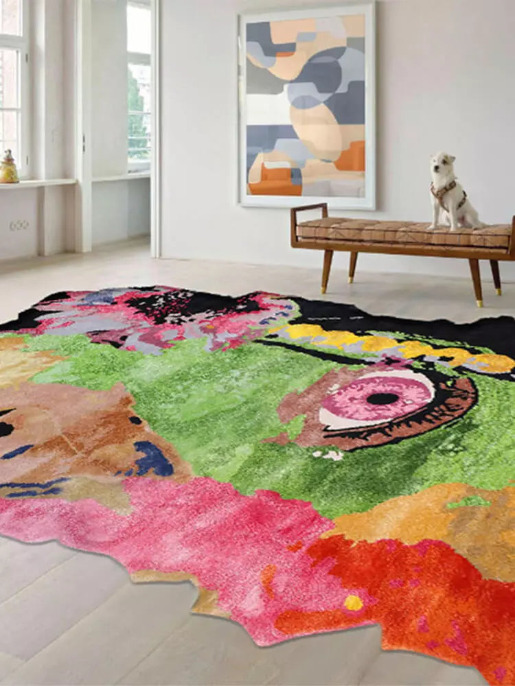 Renaiss irregular shaped rugs