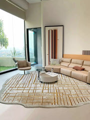 Marilyn abstract shape rug