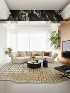 Marilyn abstract shape rug