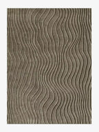 Janice Wave Striped Pattern Rug - Houseoon