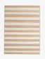 Handwoven Striped Jute Area Rug