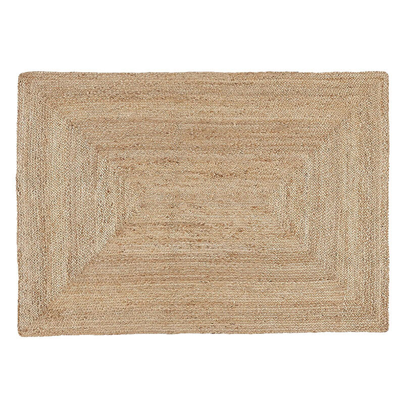 Natural area jute rug