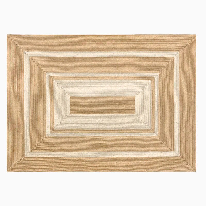 Jute Braided Border Rug - Houseoon