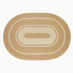 Jute Braided Border Rug - Houseoon
