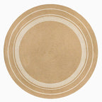 Jute Braided Border Rug - Houseoon
