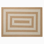 Handmade Stripe Jute Rug