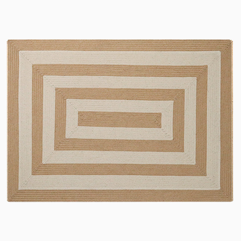 Handmade Stripe Jute Rug