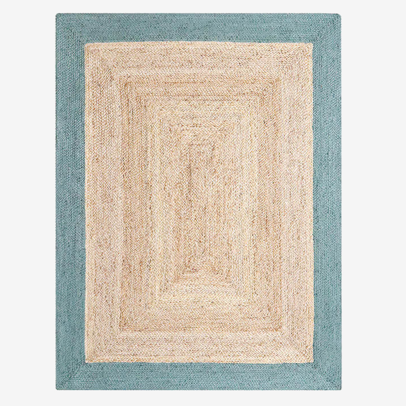 Handwoven Braided Jute Rug