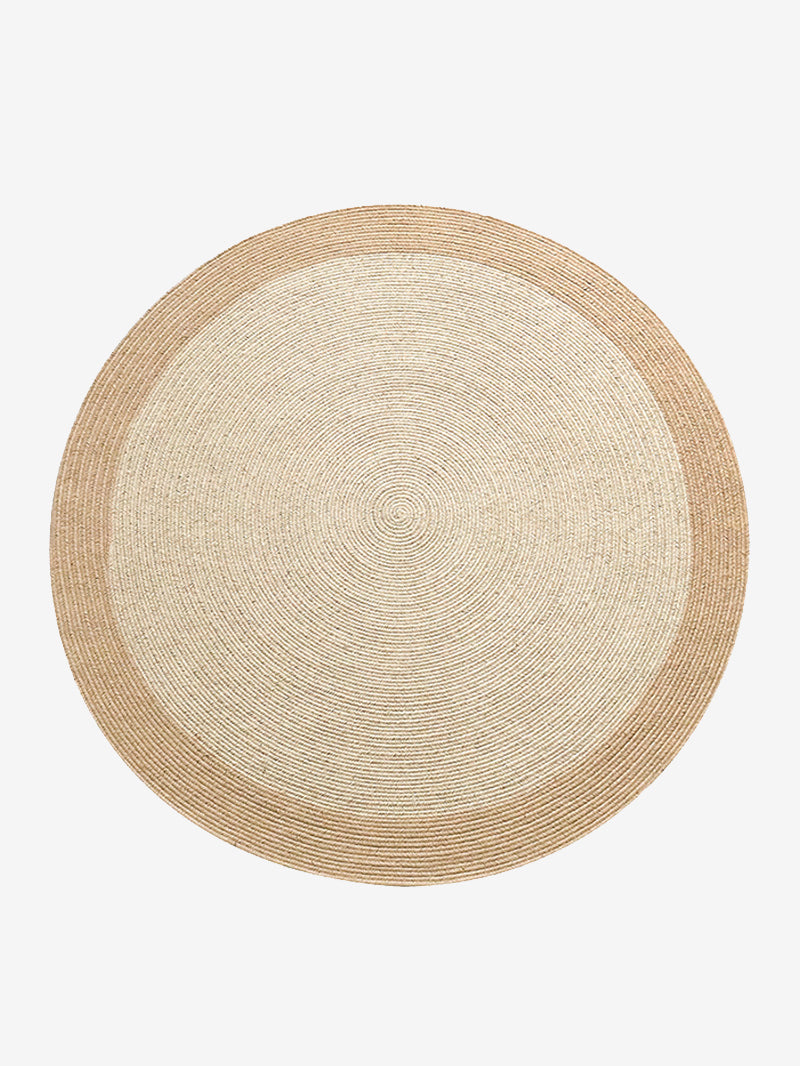 Round Braided Jute Rug