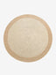 Round Braided Jute Rug