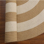 Handmade Stripe Jute Rug
