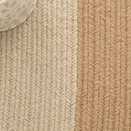 Natural Jute Braided Area Rug