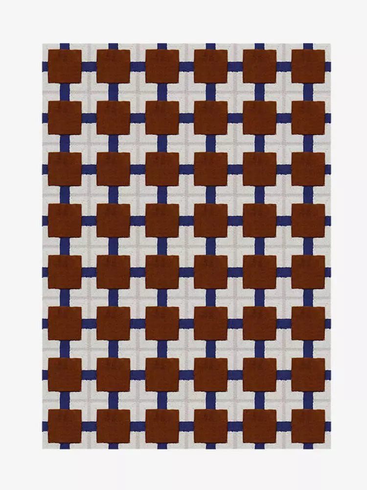 Kroon hand tufted geometric rug - Houseoon Image principale du produit