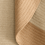Natural Jute Braided Area Rug