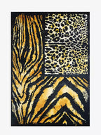 Leopard Handmade Area Rug - Houseoon