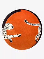 Leopard Handtuft Round Rugs - Houseoon
