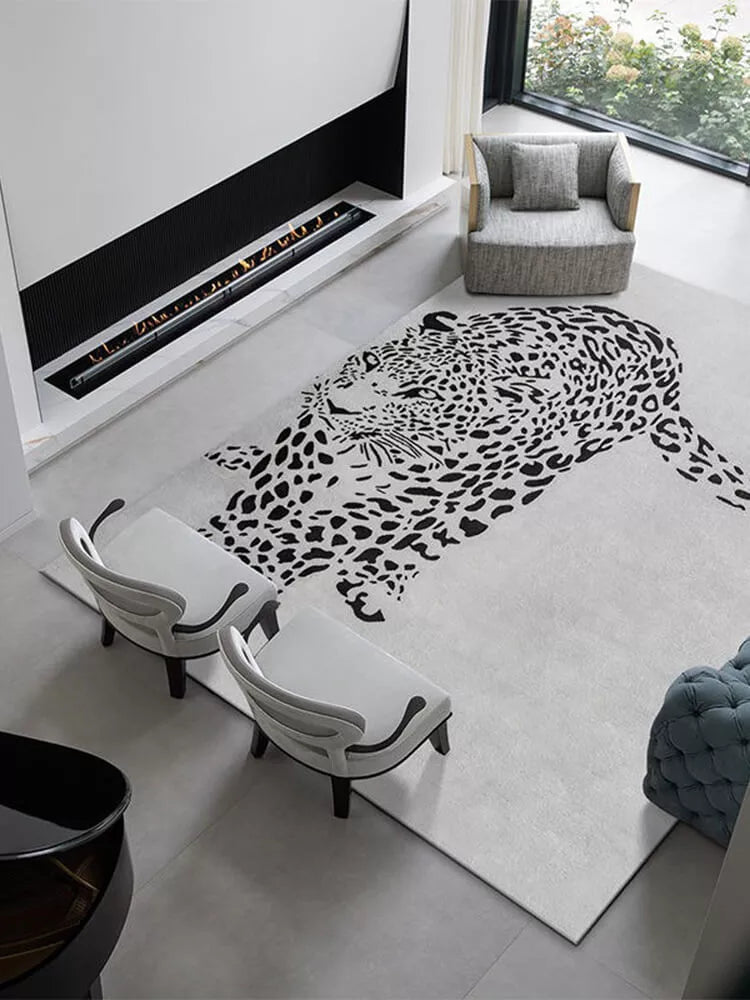 Leopard Luxury Animal Rug - Houseoon
