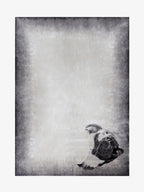 Light Grey Cat Tufted Rug - Houseoon