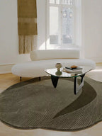 Lines Modern Shaped Rug - Houseoon