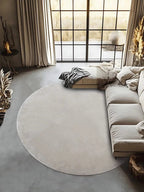 Linien Round Area Rug - Houseoon