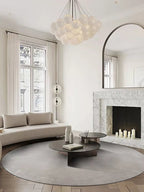 Linien Round Area Rug - Houseoon