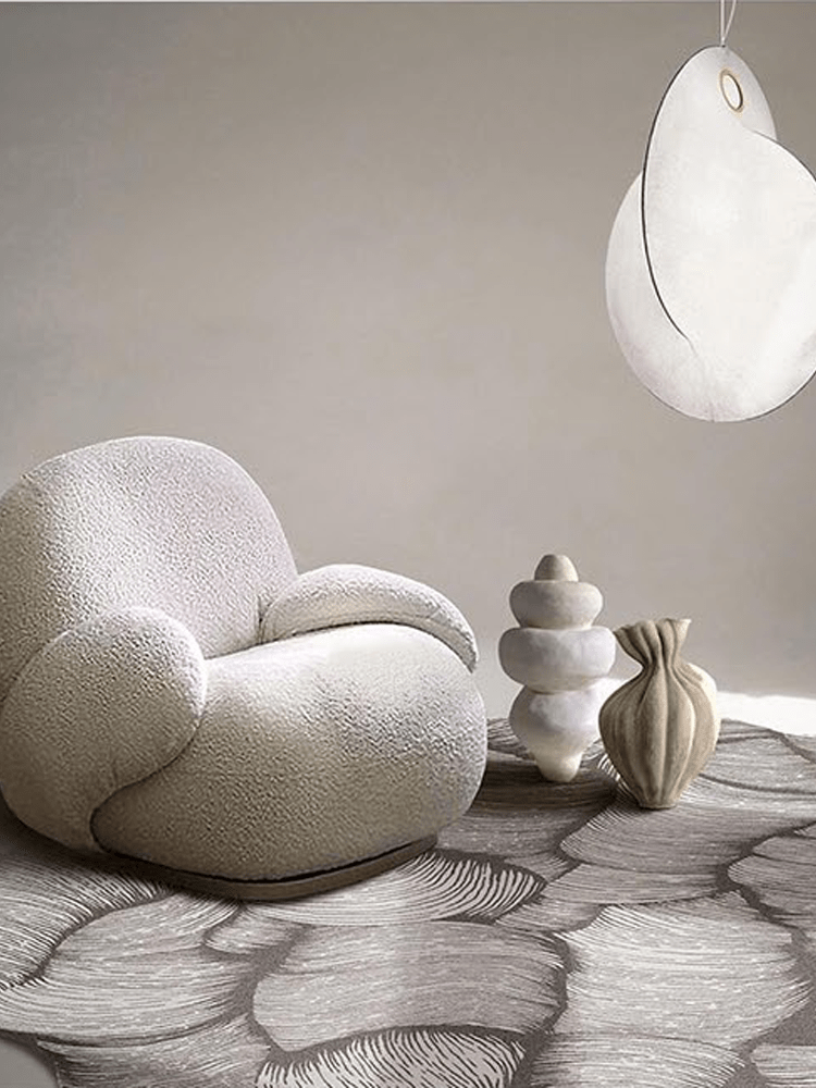 Linoce Abstract Irregular Shaped Rugs - Houseoon