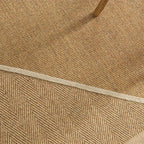 Colourful handmade sisal area rug