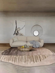Laura Luxury Irregular Shape Rug