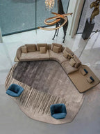 Laura Luxury Irregular Shape Rug