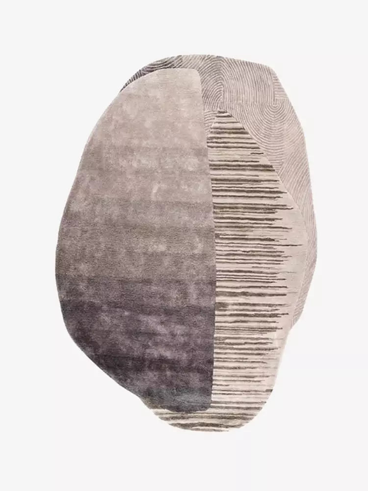 Laura Luxury Irregular Shape Rug Main image