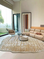 Marilyn abstract shape rug - Houseoon