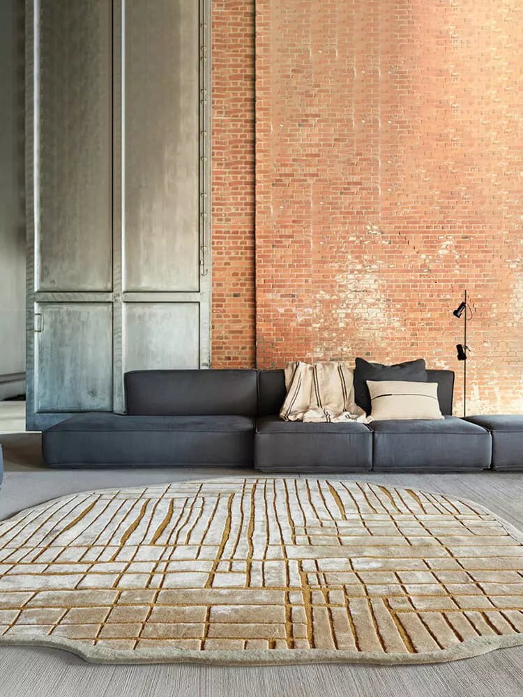 Marilyn abstract shape rug - Houseoon