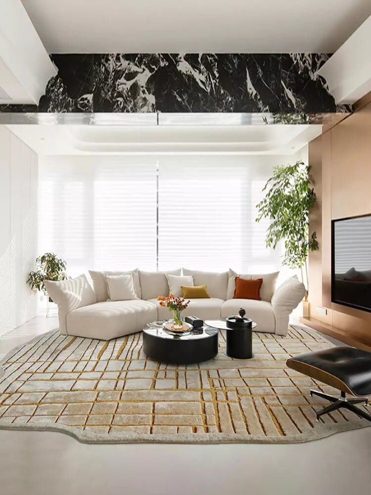 Marilyn abstract shape rug - Houseoon