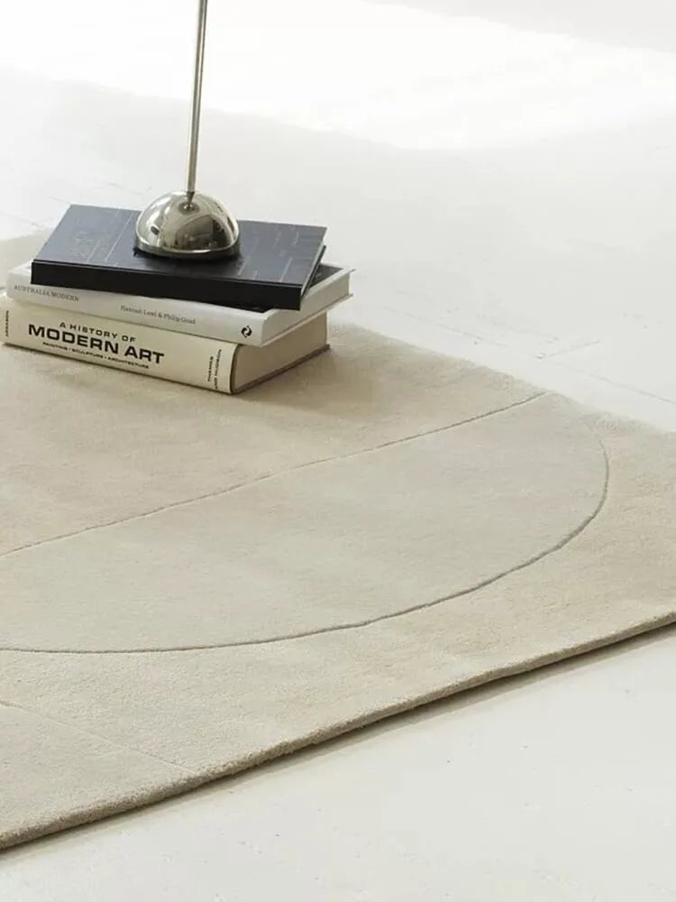 Masceo hand tufted wool rug - Houseoon