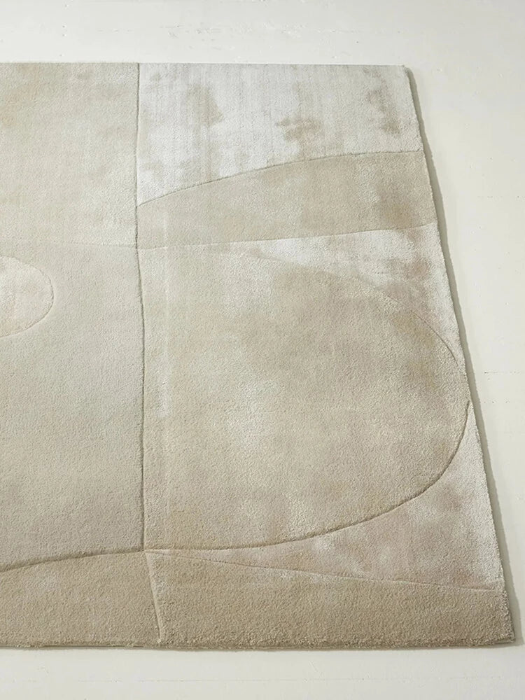 Masceo hand tufted wool rug - Houseoon