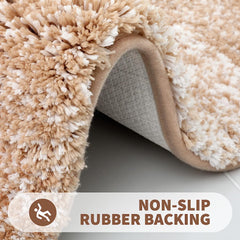 Tapis de bain en microfibre doux et absorbants