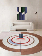 Minmal luxury Irregular Shaped Rug - Houseoon