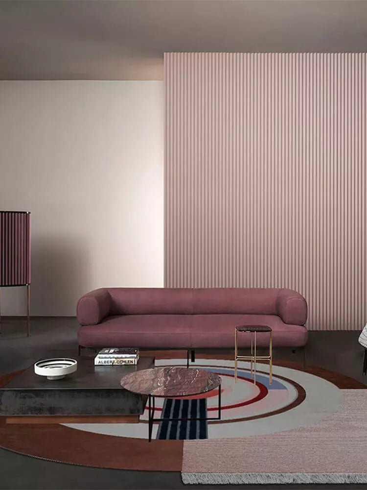 Minmal luxury Irregular Shaped Rug - Houseoon