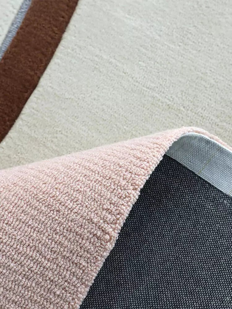 Minmal luxury Irregular Shaped Rug - Houseoon