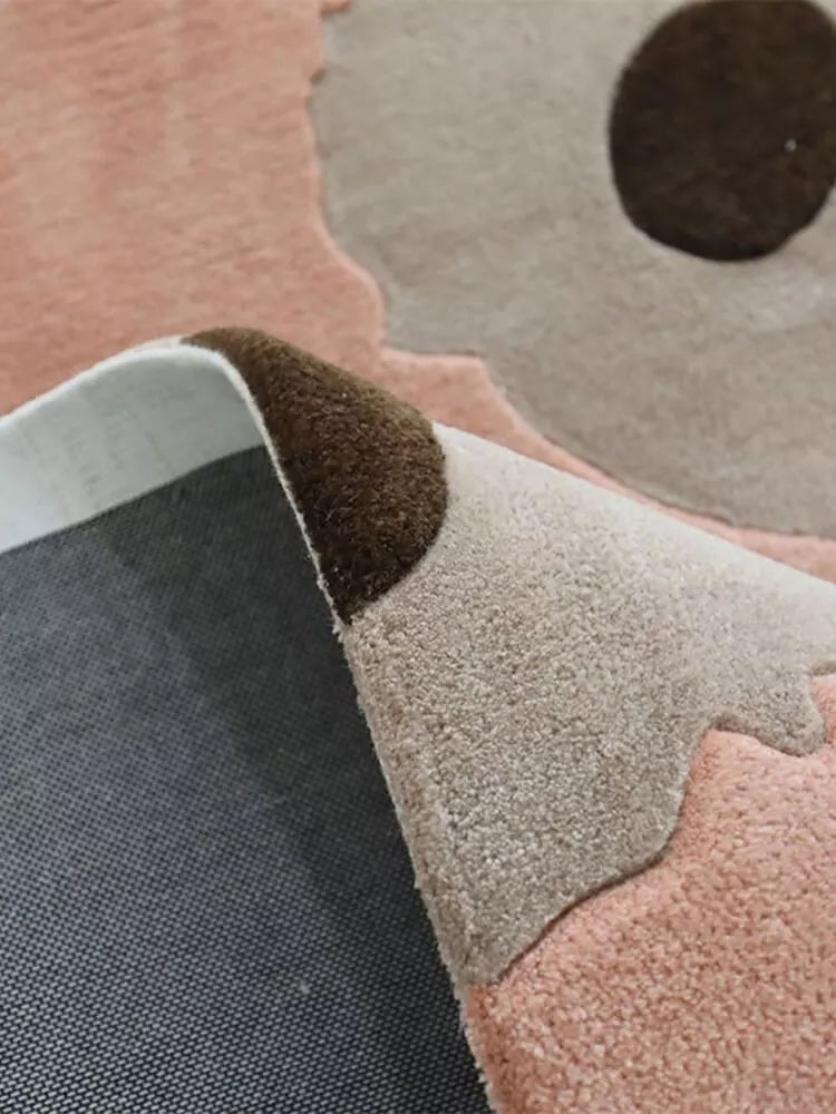 Mmlio hand tufted floral rug - Houseoon