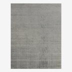 Bamboo fiber modern area rug
