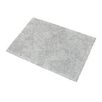 modern grey wool rug - Houseoon