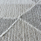 modern grey wool rug - Houseoon