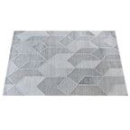 modern grey wool rug - Houseoon