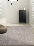 Nomae Grey Luxurious Texture Rug