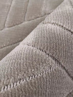 Nomae Grey Luxurious Texture Rug