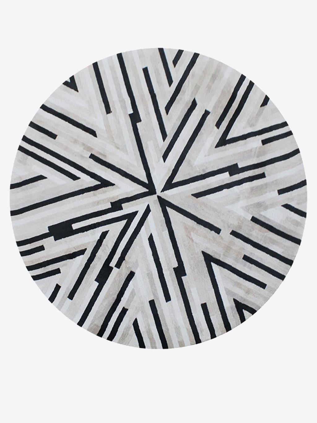 Naira Striped Border Rug - Houseoon
