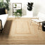 Natural area jute rug - Houseoon