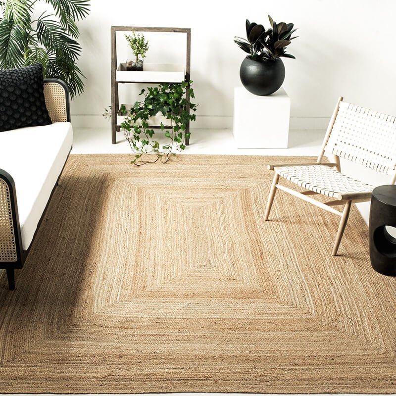 tapis en jute zone naturelle Image secondaire du produit